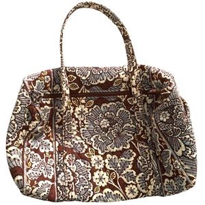 Vera Bradley Slate Blooms Small Duffel Bag